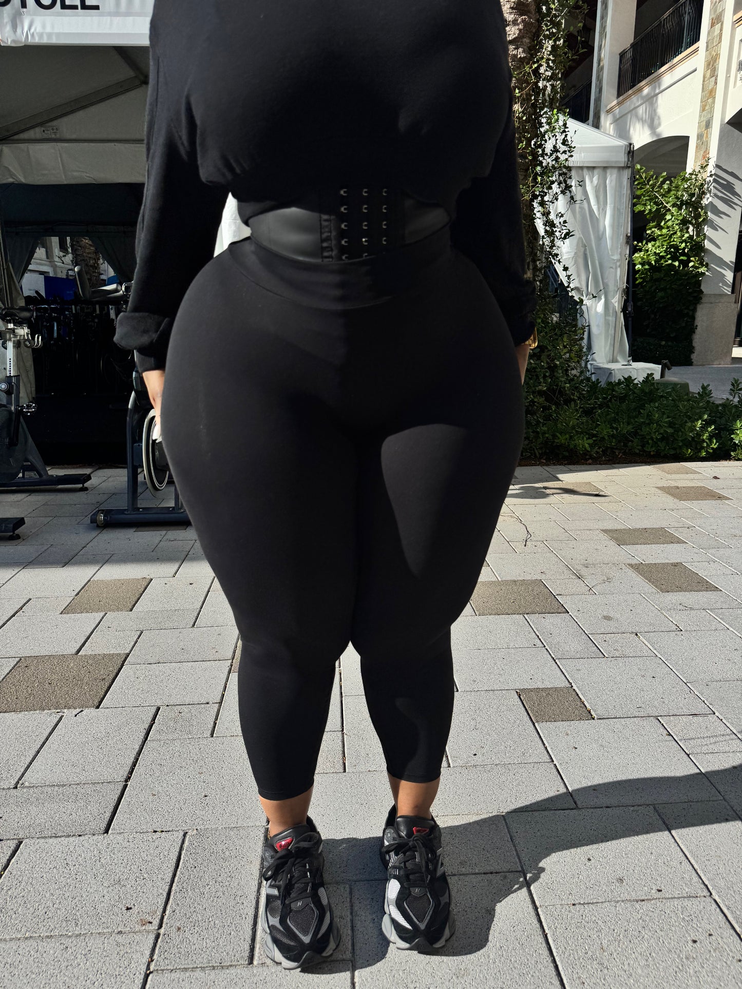 Real Thique Pocket Leggings Black