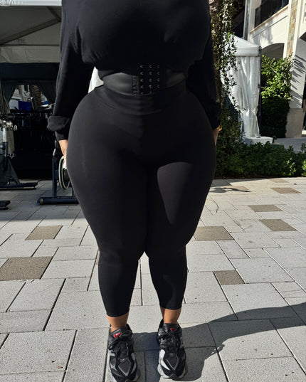 Real Thique Pocket Leggings Black