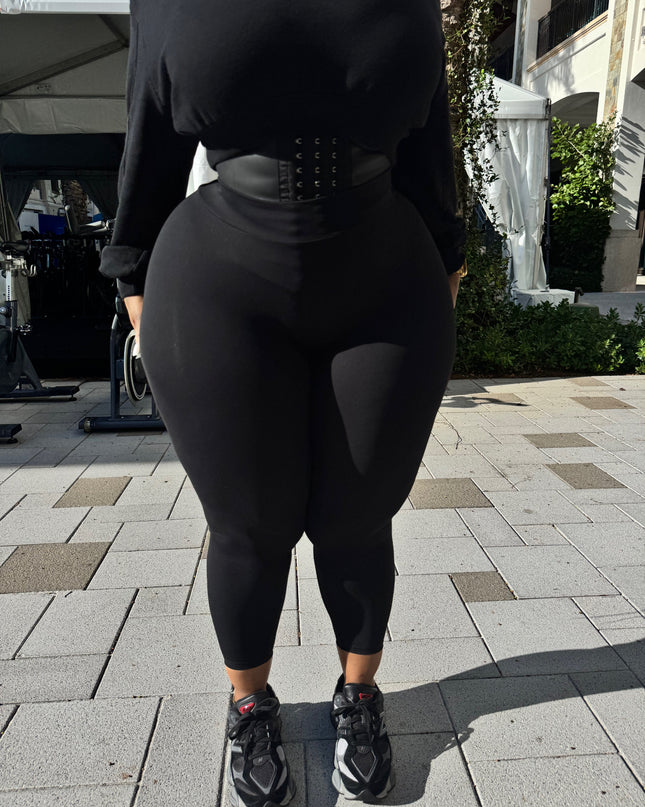 Real Thique Pocket Leggings Black