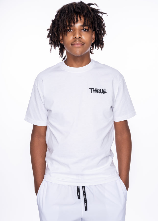 Unisex White Classic Tee
