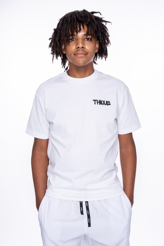 Unisex White Classic Tee